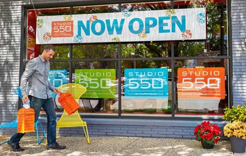 Studio 550 Now Open Banner
